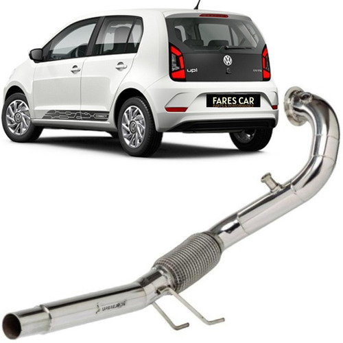 Downpipe Em Aço Inox Volkswagen Up 1.0 Tsi Turbo 2019