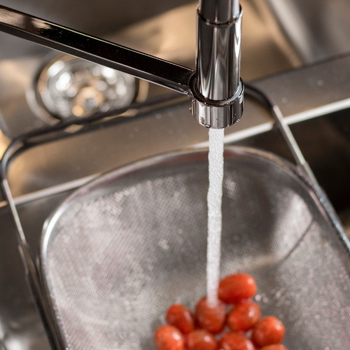 Imagen 9 de 10 de Canilla Cocina Piazza Monocomando Kitchen Mixer Negro
