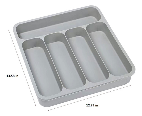 Organizador De Cajones De Cocina, Organizador De Cubiertos P