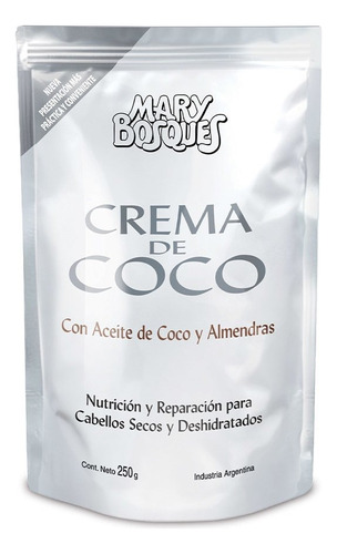 Crema De Coco Y Almendras Mary Bosques Doypack 250gr - Local