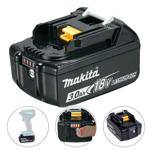 Bateria De Lítio 18v 3.0ah Bl1830 Makita - Bl1830b