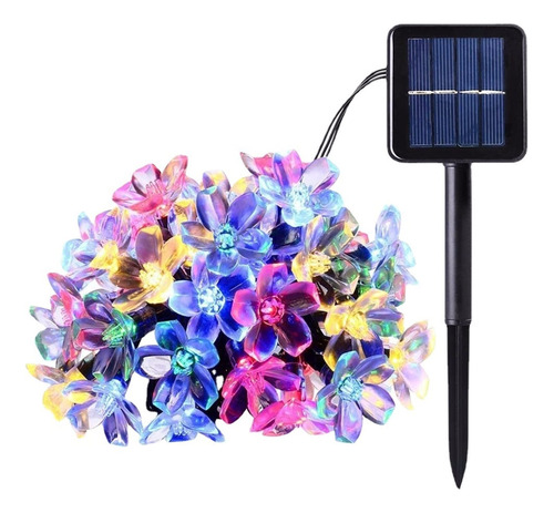 Geeklls Decoracion Para Exterior Lampara Solar Jardin Flor