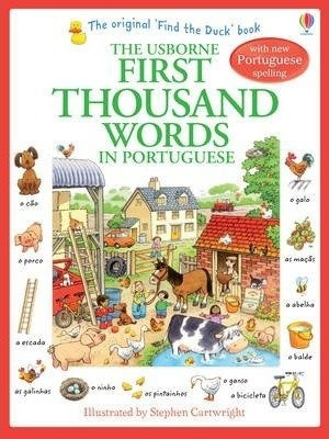 Libro First Thousand Words In Portuguese - Heather Amery