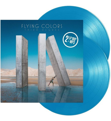 Flying Colors Third Degree Lp 2vinilos180grs.azules En Stock