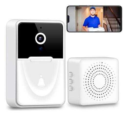 Interfone Visual Inteligente Câmera Residencial Vídeo Áudio