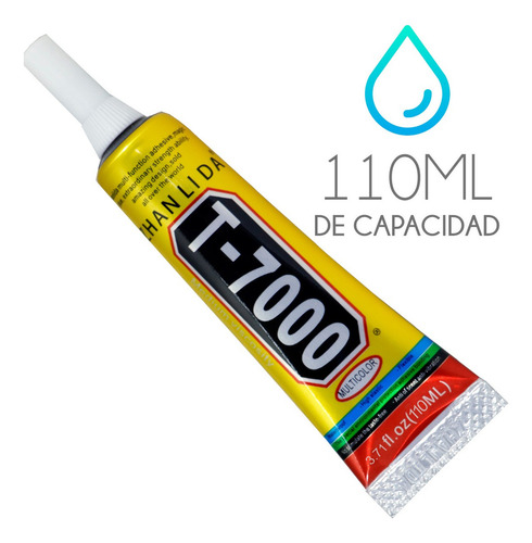 Pegamento Adhesivo T7000 Negro De 110 Ml Multiusos Celulares Zhanlida