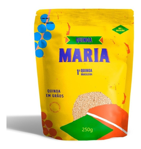 Quinoa Maria Em Grãos 100% Nacional 250g Santo Óleo