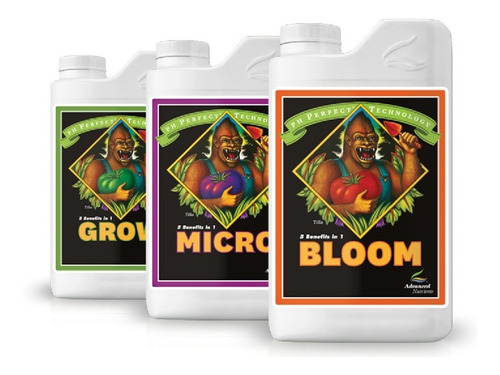 Advanced Nutrients Ph Perfect Tripack 1 L - Grow Micro Bloom