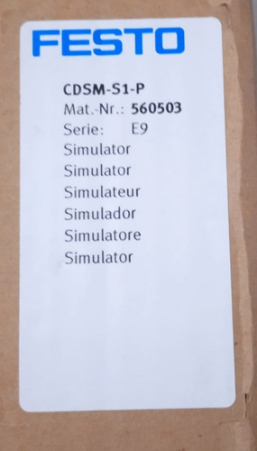 Modelo: Cdsm-s1-p, Marca: Festo (Usado)