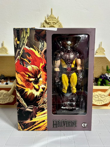 Hellverine Ct Toys Marvel Legends Mafex Wolverine (Usado)