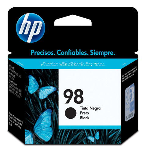 Cartucho De Tinta Hp 98 Negra Original (c9364wl)