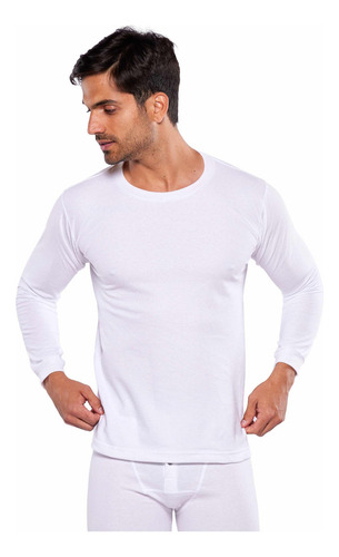Playera Termica Para Hombre Manga Larga 100% Algodon