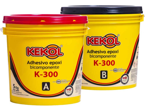 Kekol K300 Pegamento Piso Epoxi Profesional X 10 Kg