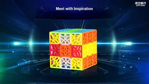 Cubo Mágico Profissional 3x3x3 Dna Qiyi