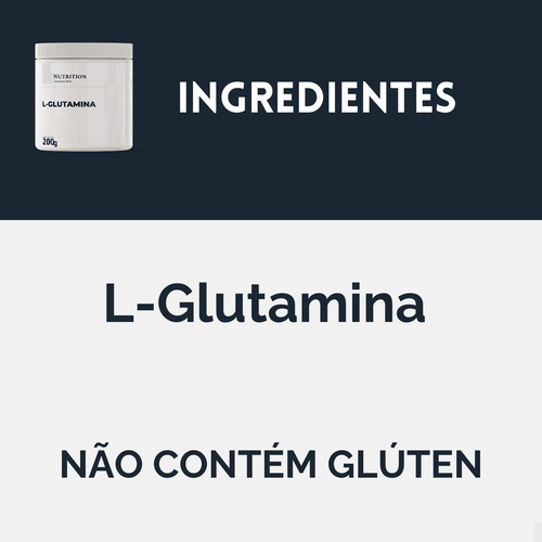 L-glutamina Em Pó 200g Nutrition Labs