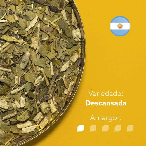 Erva Mate Rosamonte Yerba Padrão Argentino Suave 500g