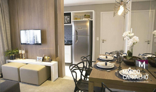 Apartamento Com 1 Dormitório À Venda, 36 M² Por R$ 260.000,00 - Centro - Marília/sp - Ap0222