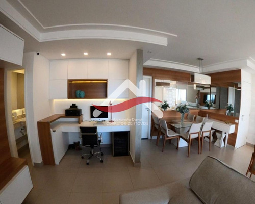 Imagem 25 de 30 de Fantástico Apartamento 140 M², No Resid. Saint Tropez, 3 Suítes, 4 Wc, Varanda Gourmet, Mobiliado, Lazer Completo, 3 Vagas.mercadão Campolim, Sorocaba - Ap00224 - 70428473