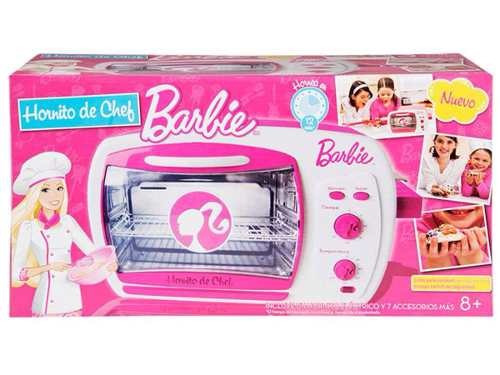 Mini Horno Tostador Eléctrico De Barbie