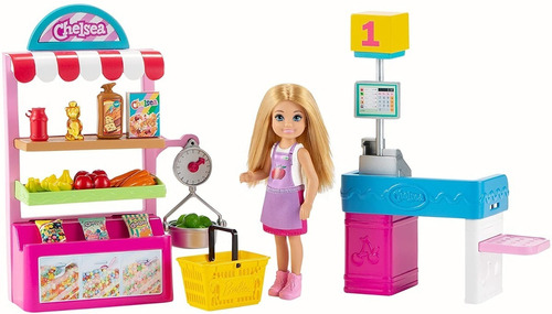 Barbie Chelsea Supermercado Muñeca Juguete Mattel Original