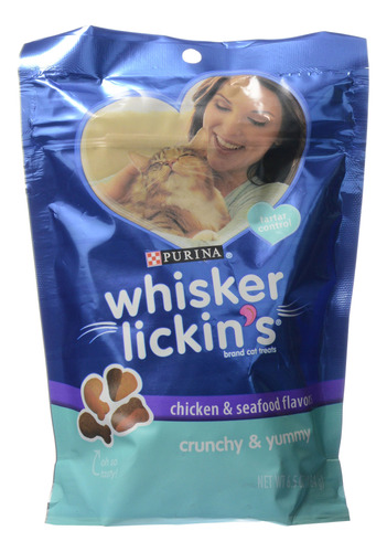 Purina Whisker Lickin Chichen & Seafood - Alimento Para Gato