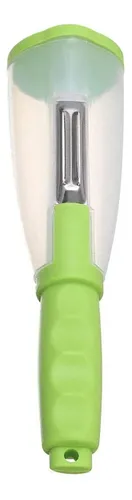 comprar Pelador De Verduras Con Recipiente Pelador De Acero Inoxidab