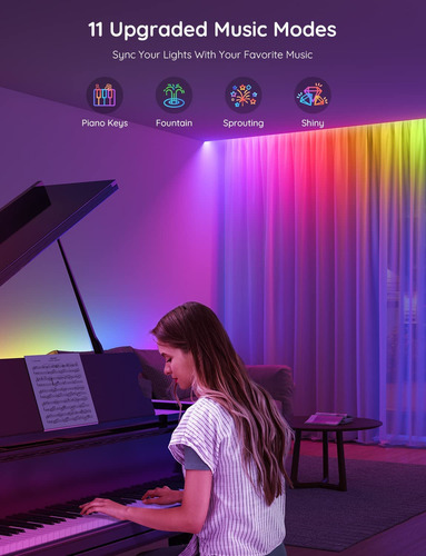 Govee Tira De Luces Led Inteligentes Rgbic Que Cambian De