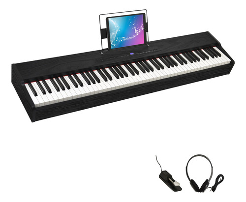 Mstne Piano Digital De 88 Teclas Con Accion De Martillo, Pia