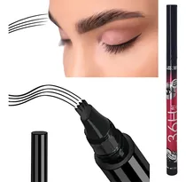 Comprar Microblading Pen Delineador Fibra Tattoo Waterproof 36h Ceja Color Marrón Oscuro