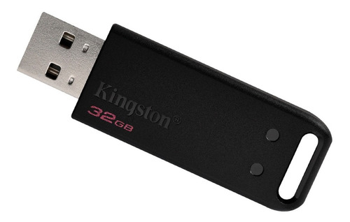 Imagen 2 de 2 de Pendrive Kingston DataTraveler 20 DT20 32GB 2.0 negro
