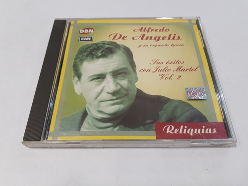 Sus Éxitos Con Julio Martel 2, Alfredo De Angelis - Cd 8/10