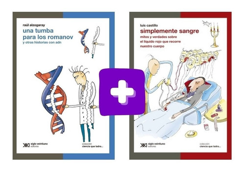 Libro Promo 2x1 Libros - Tumba Romanov + Simplemente Sangre