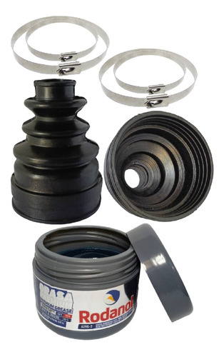 Kit Gomas Tripoide De Punta Rueda Ford Laser (par)