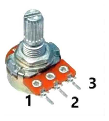 Potenciometro B5k Tipo Perilla (el Par)