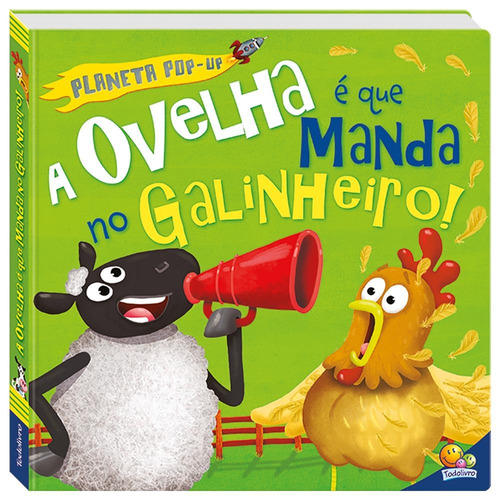Planeta Pop-up: Ovelha é que manda no..., de Caterpillar Books Ltd. Editora Todolivro Distribuidora Ltda., capa dura em português, 2018
