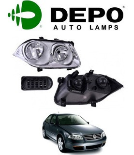 Faro Delantero Vw Bora 08/10 Der.