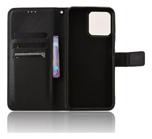 M Funda For Zte Axon 50 Lite Funda Magnética Tipo Cartera