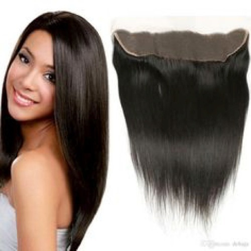 Prótese Capilar Cabelo Humano Front Lace Clousure 45cm