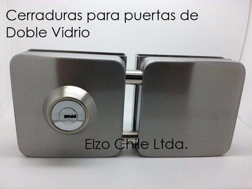 Cerradura Para Puertas De Doble Vidrio - Chapas Eclhd-330