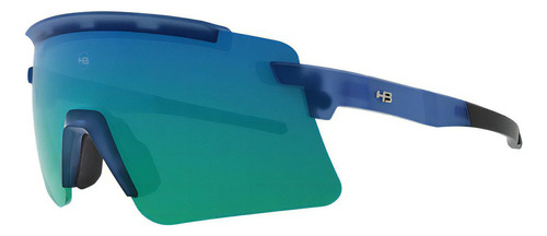 Óculos Solar Hb Apex Azul Translúcido 010431 651 Esportivo