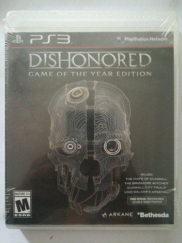 Dishonored Game Of The Year Edition Ps3 100% Nuevo Original