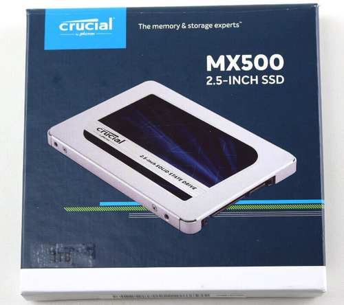 Ssd Crucial Mx500 3d Nand 1tb - Crucial 2018 Entrega Ya!!!