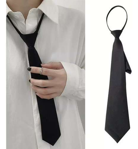 Corbata Delgada Estilo Coreano Corbata Moda Facil De Usar