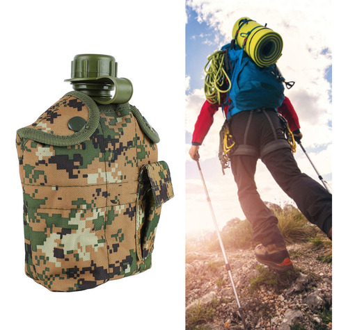 L Cantimplora Botella Tactica Militar Al Aire Libre De 1