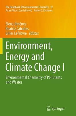 Libro Environment, Energy And Climate Change I : Environm...