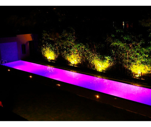 Refletor Rgb Para Piscina Sodramar Led 133 Pratic Hiper 16m²