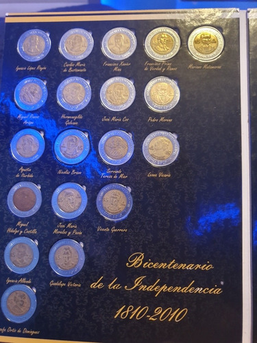 Álbum Completo Monedas De 5 Pesos (Usado)