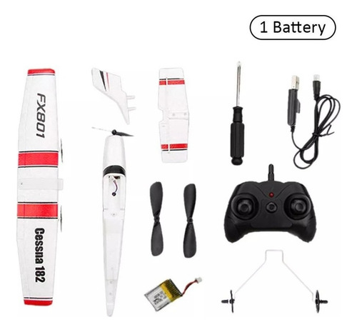 Planeador De Ala De Juguete De Avión Rc Con 2 Controles