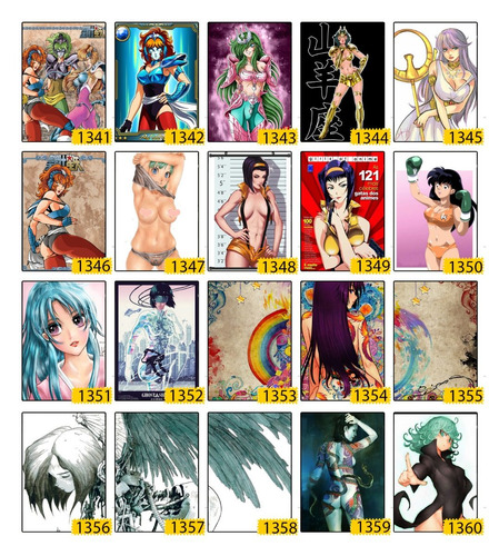 Imagem 7 de 10 de Kit 10 Placas Poster Decorativos Retro Vintage Pin Up 20x30