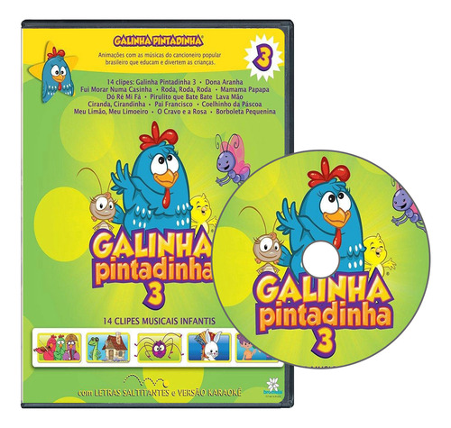 Dvd Galinha Pintadinha Volume 3